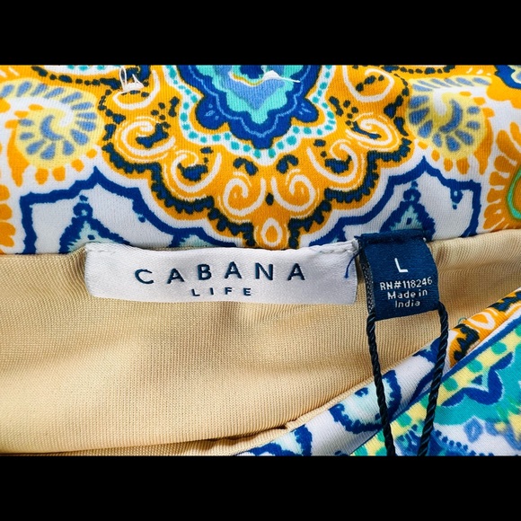 CABANA LIFE JEWEL SCARF UPF 50+ BIKINI BOTTOMS - Picture 3 of 5